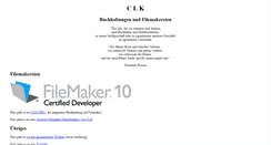 Desktop Screenshot of clk.ch